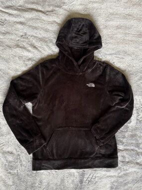 The North Face Women’s Black Plush Fleece Hoodie Size Small